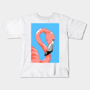 Flamingo Bird Kids T-Shirt